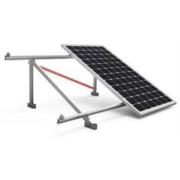 Placa solar en horizontal. Kit estructura 1 placa solar en 25º Kit  estructura 25º 1 panel en horizontal [] - 198,00€ 