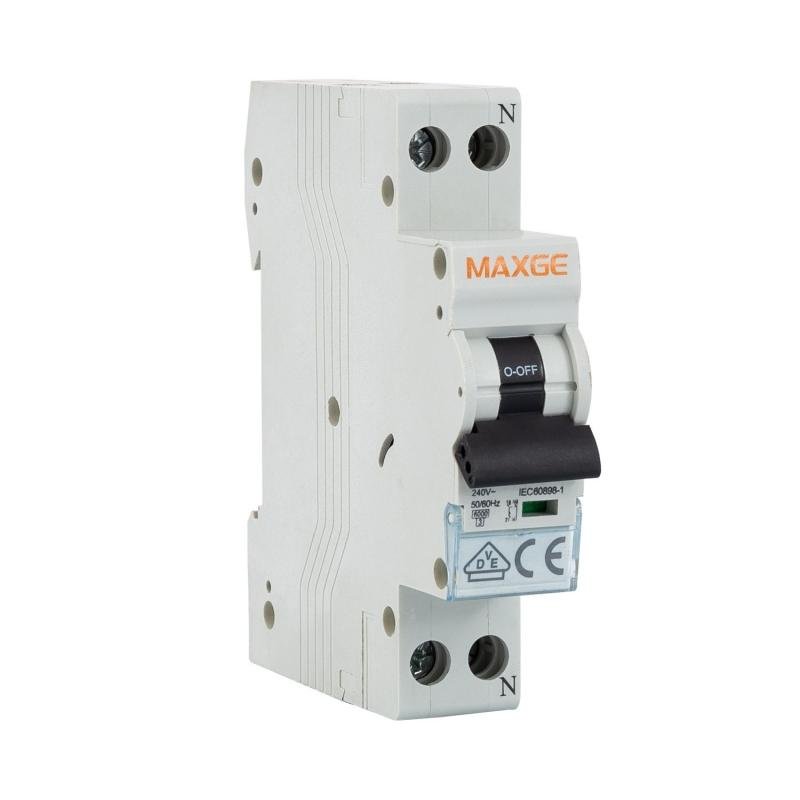 Interruptor magnetotérmico diferencial 4P 40A 30mA 6kA AC - Maxge